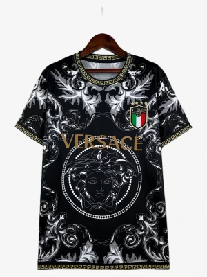 Camisola Itália Concept Preto Dourado 2023 2024