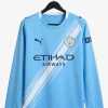 maillot-manchester-city-domicile-manches-longues-2025-2026 studio v12 Camisola Manchester City Principal Mangas Compridas 2025-2026