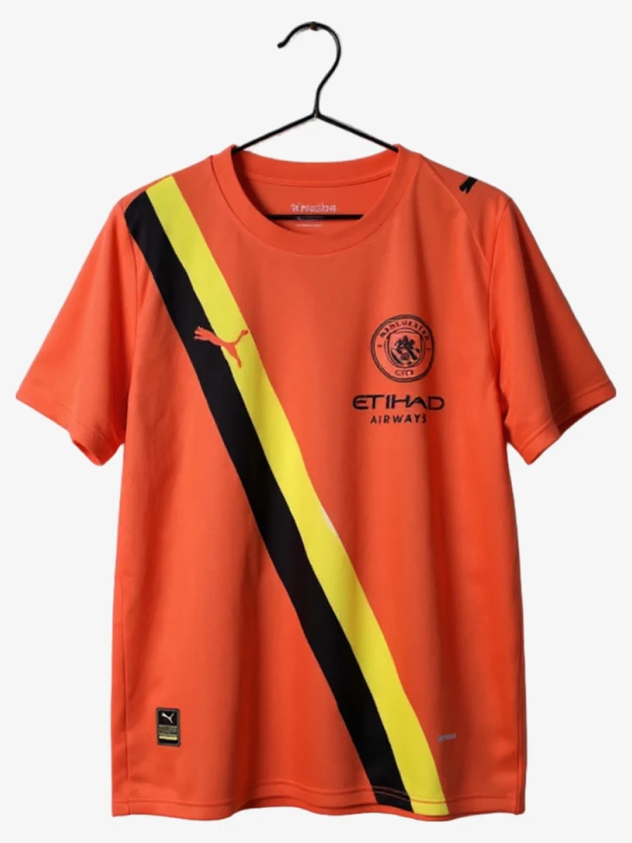 Camisola Manchester City Third Laranja 2025-2026