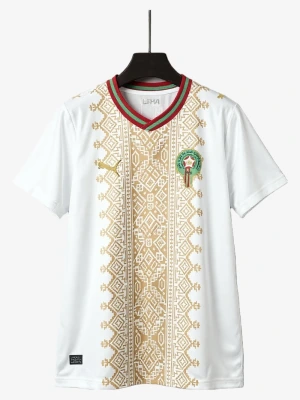 Camisola Marrocos Branca Alternativa Mundial 2026