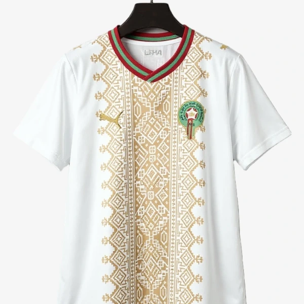 Camisola Marrocos Branca Alternativa Mundial 2026