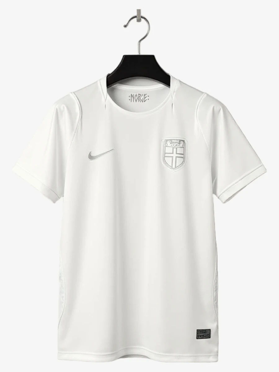 maillot-norvege-2026-blanc studio v12 Camisola Noruega 2026 Branco