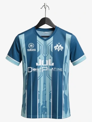maillot-om-x-jul-bleu-2025-2026 studio v12 Camisola OM X Jul Bleu 2025-2026