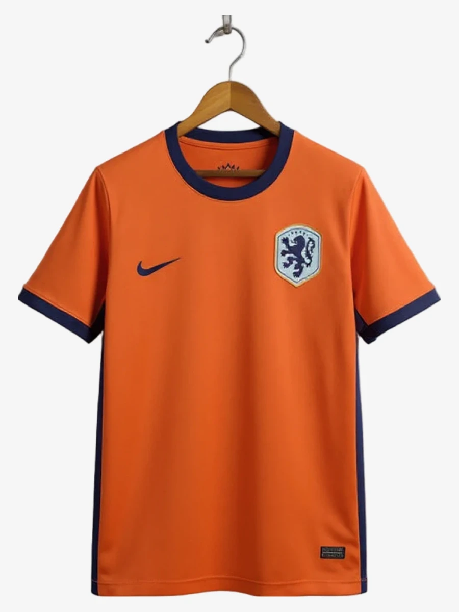 maillot-pays-bas-domicile-2024-2025 studio v12 Camisola Países Baixos Principal 2024-2025