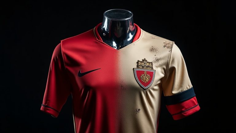 Camisola usada por um jogador: valor, autenticidade e paixão do colecionador
