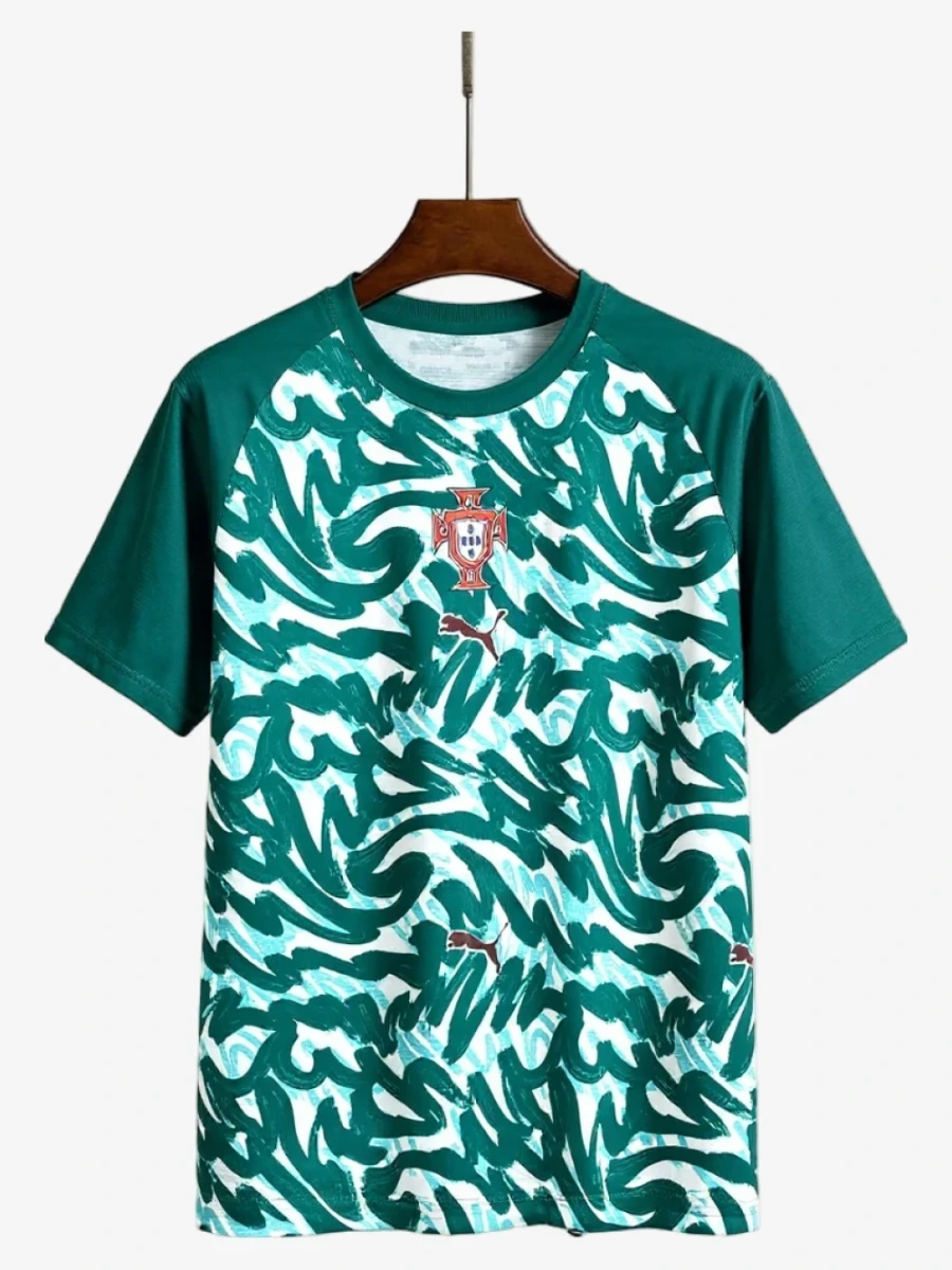 maillot-portugal-2026-27-edition-speciale-green studio v12 Camisola Portugal 2026/27 Edição Especial Green