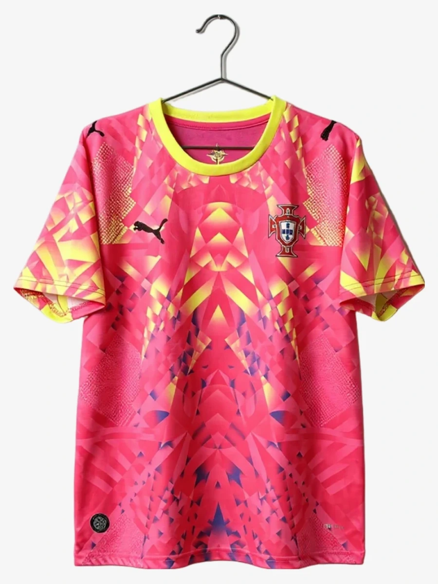 maillot-portugal-gardien-2026-rose studio v12 Camisola Portugal Guarda-Redes 2026 Rosa