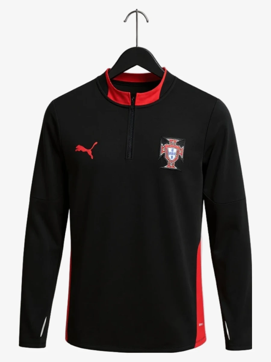maillot-portugal-noir-2025-26 studio v12 Camisola Portugal Preto 2025/26