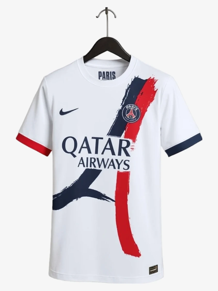 maillot-psg-exterieur-2025-2026 studio v12 Maillot PSG Extérieur 2025-2026