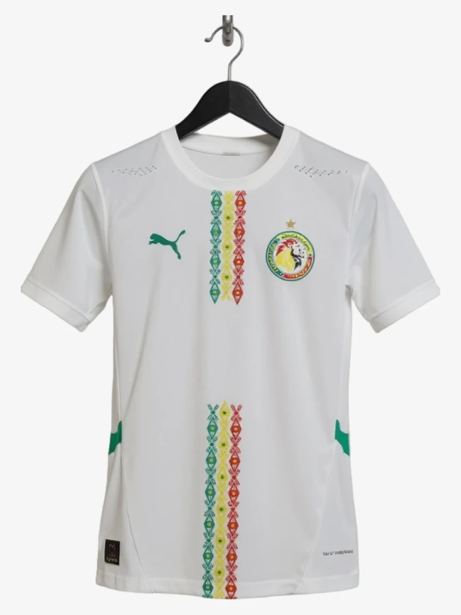 maillot-senegal-domicile-version-player-2025 studio v12 Camisola Senegal Principal Versão Jogador 2025