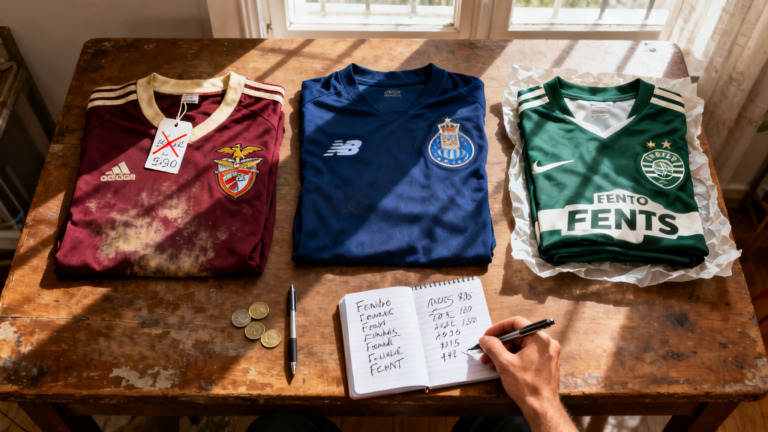 Onde comprar camisolas de futebol baratas: saldos, segunda mão e conceito