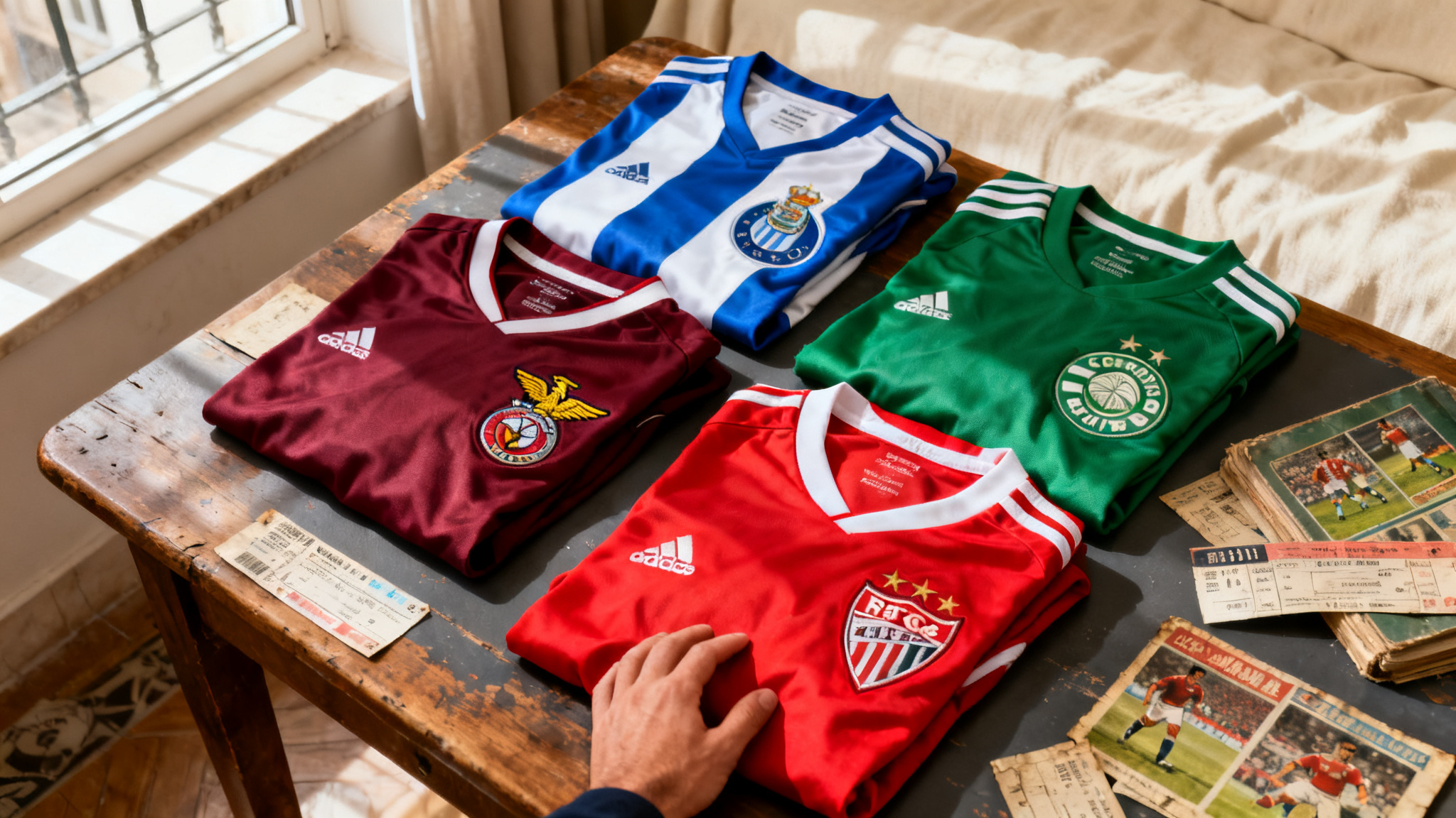Que clube vende mais camisolas em Portugal? Benfica, Porto, Sporting e Braga em 2026